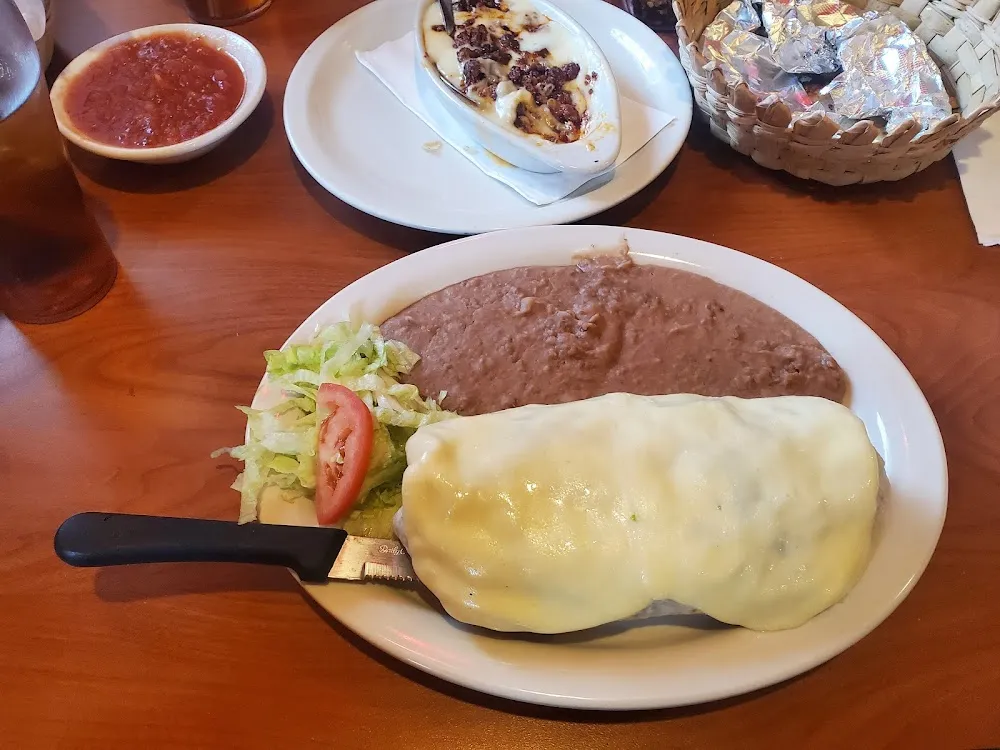 Steak Burrito Dinner